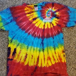Tiedye rock and roll hall of fame tshirt